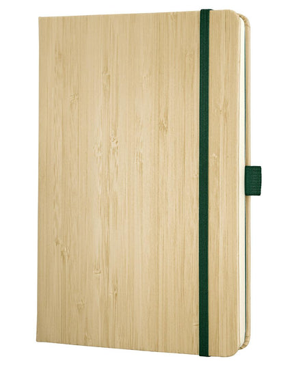 Boek met bamboe kaft, gedot