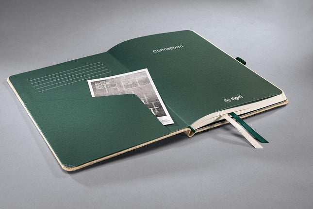 Livre à couverture en bambou, à pois