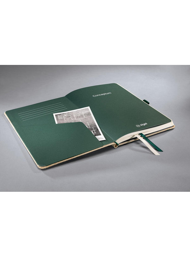 Boek met bamboe kaft, gedot