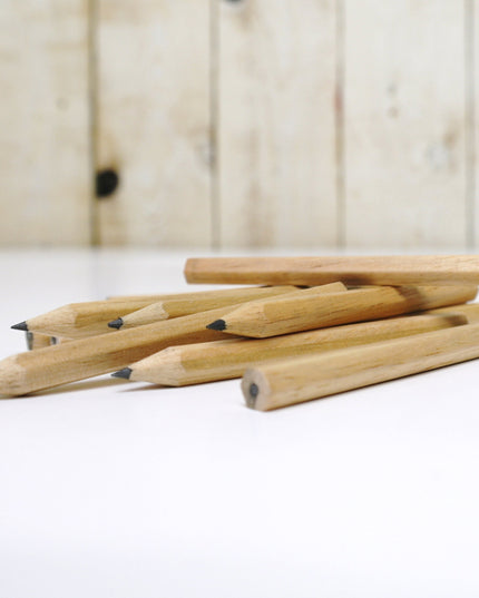 Zeskantig mini-potlood (ca. 9 cm) FSC