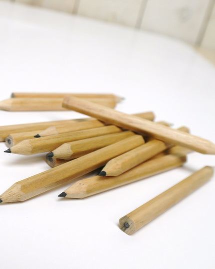 Zeskantig mini-potlood (ca. 9 cm) FSC