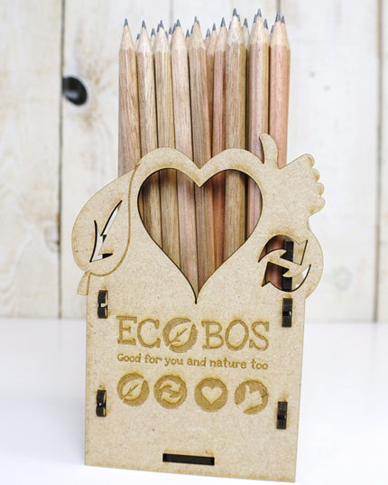 Ecobos tube with 72 hexagonal pencils - FSC 100%