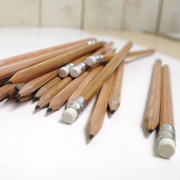 Ecobos tube with 72 hexagonal pencils with eraser - FSC 100%