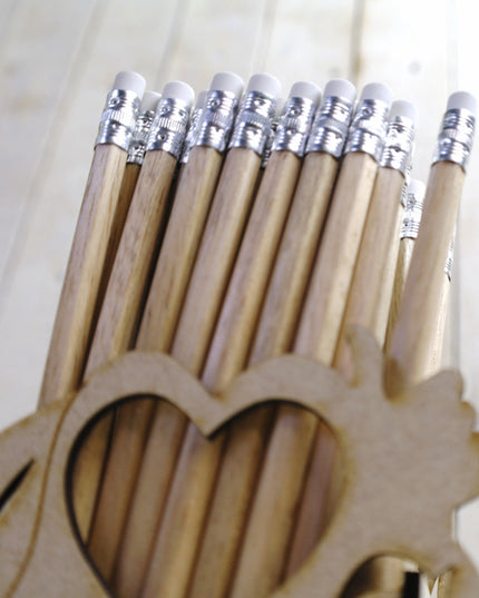 Ecobos tube with 72 hexagonal pencils with eraser - FSC 100%