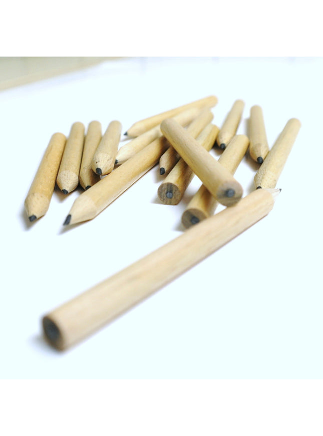 Rond mini-potlood (ca. 9 cm) FSC