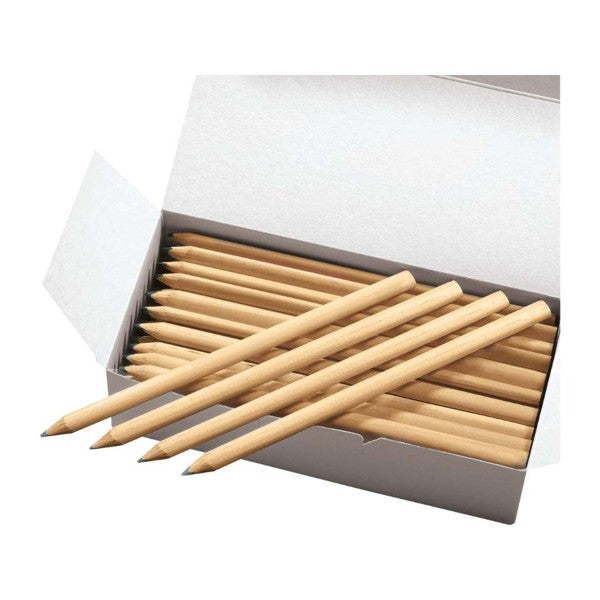 Carpenter's pencil oval approx. 24 cm, natural