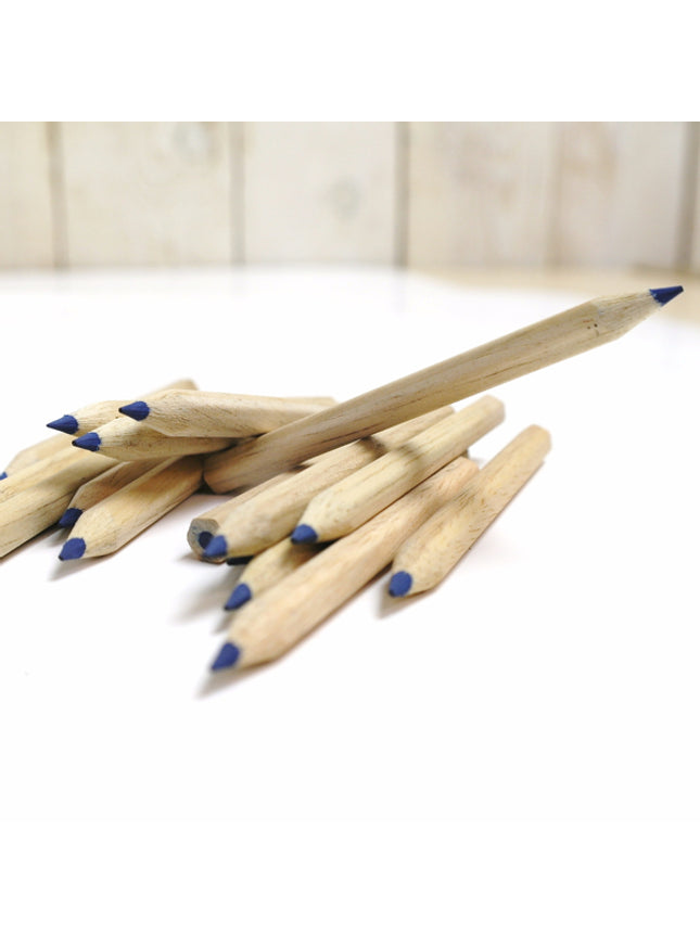 Mini-kleurpotlood 9 cm - BLAUW