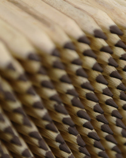 Mini-kleurpotlood 9 cm - BRUIN