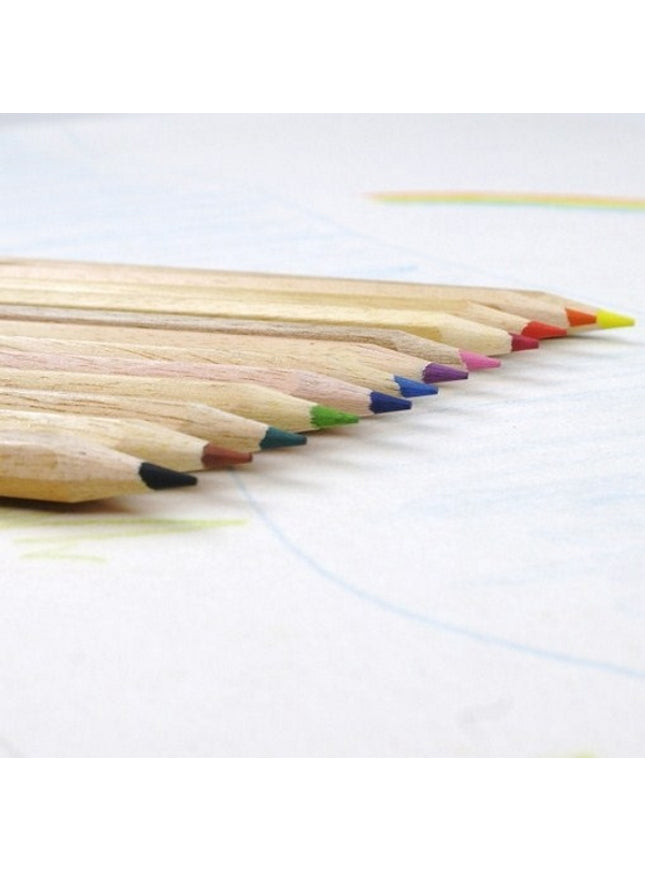 Ecobos doosje met 12 kleurpotloden - FSC 100%