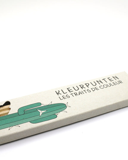 Ecobos doosje met 6 kleurpotloden