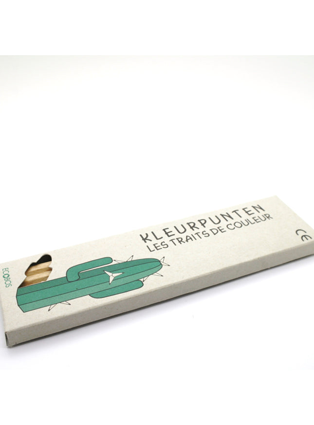 Ecobos doosje met 6 kleurpotloden