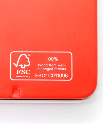 Blikken doos met 12 kleurpotloden