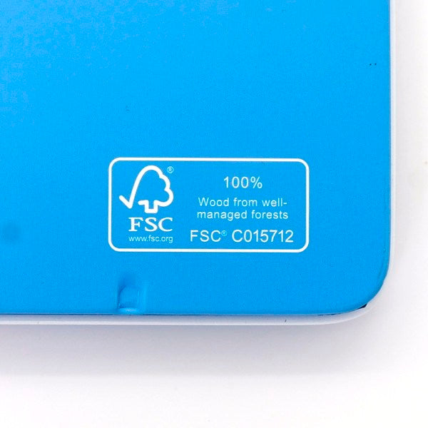 Tin box with 24 watercolor colored pencils