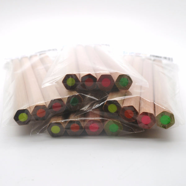 Ecobos blister 4x 1 fluorescent color thicker YELLOW/ORANGE/PINK/GRO