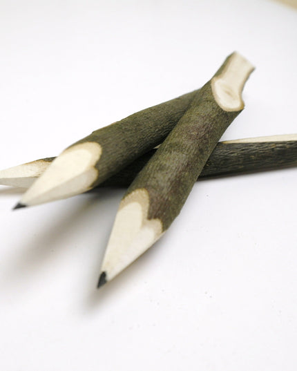Hazelnut branch pencil approx. 14 cm