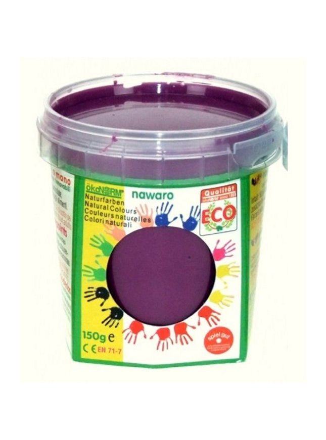 vingerverf "Princess Ecofee" 4 kleuren (4x 150ml) - lichtroze, donkerroze, paars, turkoois