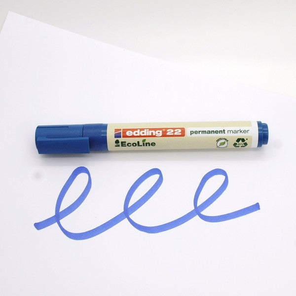 edding EcoLine permanent marker 22 - blauw