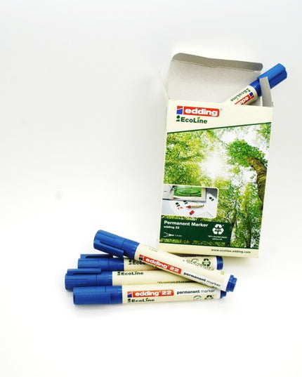 edding EcoLine marqueur permanent 22 - bleu