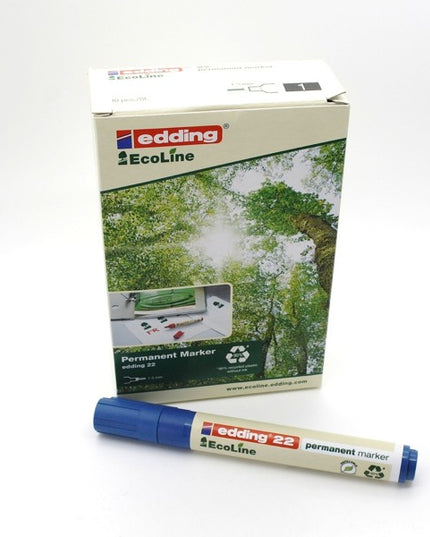 edding EcoLine marqueur permanent 22 - bleu