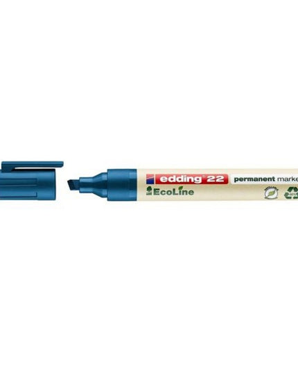 edding EcoLine marqueur permanent 22 - bleu