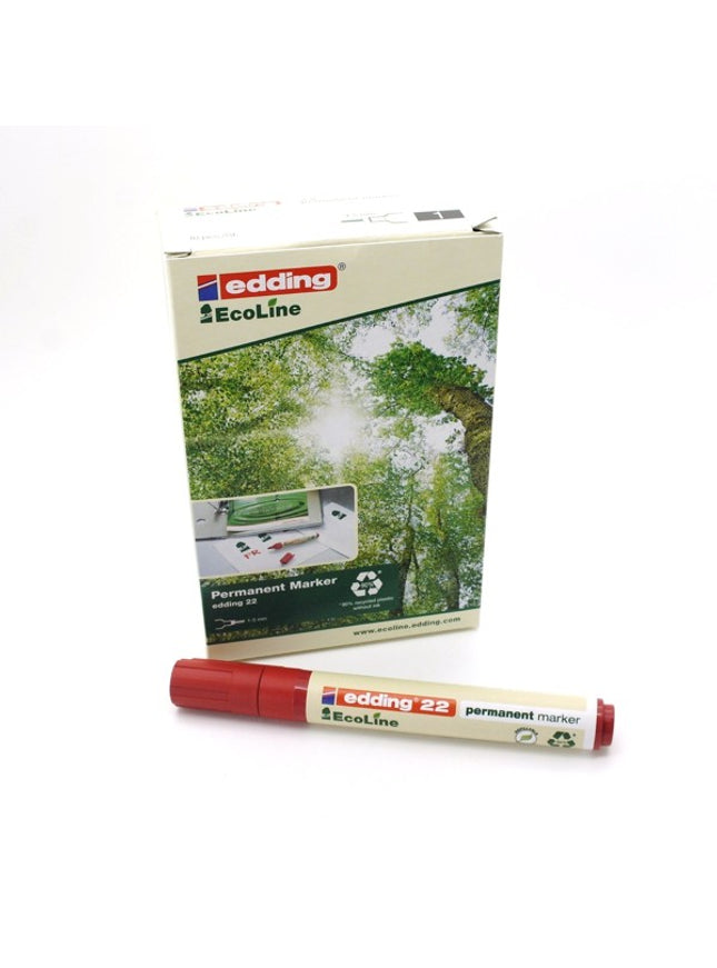 edding EcoLine permanent marker 22 - rood