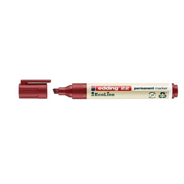edding EcoLine permanent marker 22 - rood