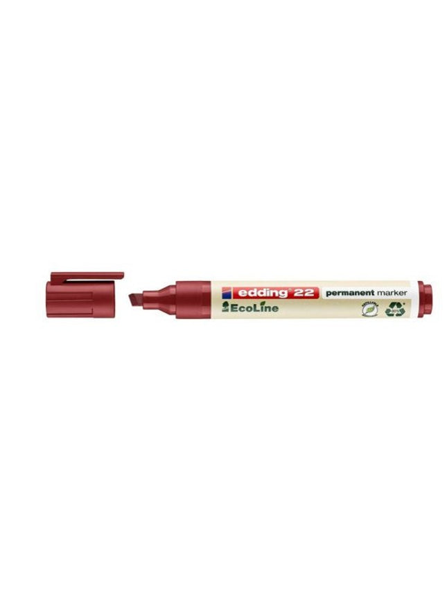 edding EcoLine permanent marker 22 - rood
