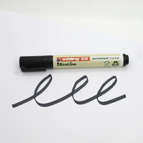 edding EcoLine permanent marker 22 - zwart