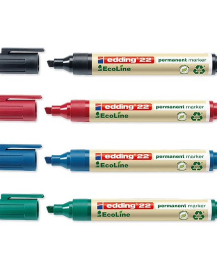 edding EcoLine marqueur permanent 22 - bleu