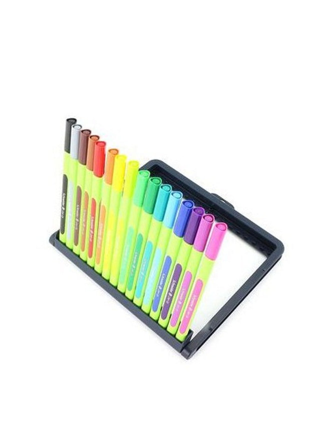 fineliner bio-kunststof - 0,4 mm - 16 kleuren