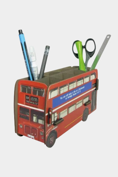 pennenhouder - "rode dubbeldekker"