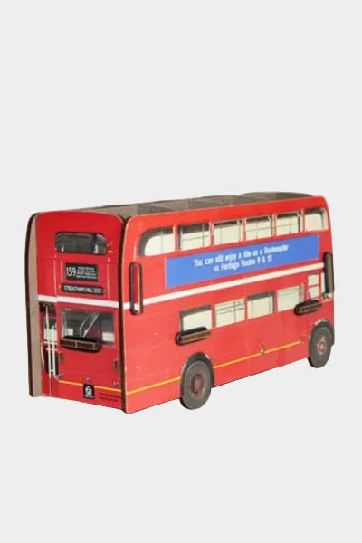 pennenhouder - "rode dubbeldekker"