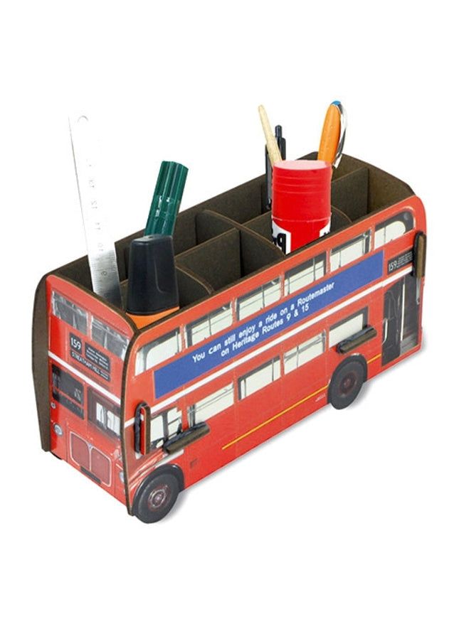 pennenhouder - "rode dubbeldekker"