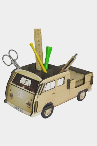 pennenhouder - "VW bus met laadbak"