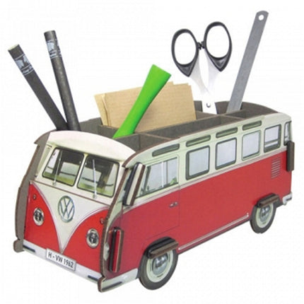 pennenhouder "VW busje" - rood