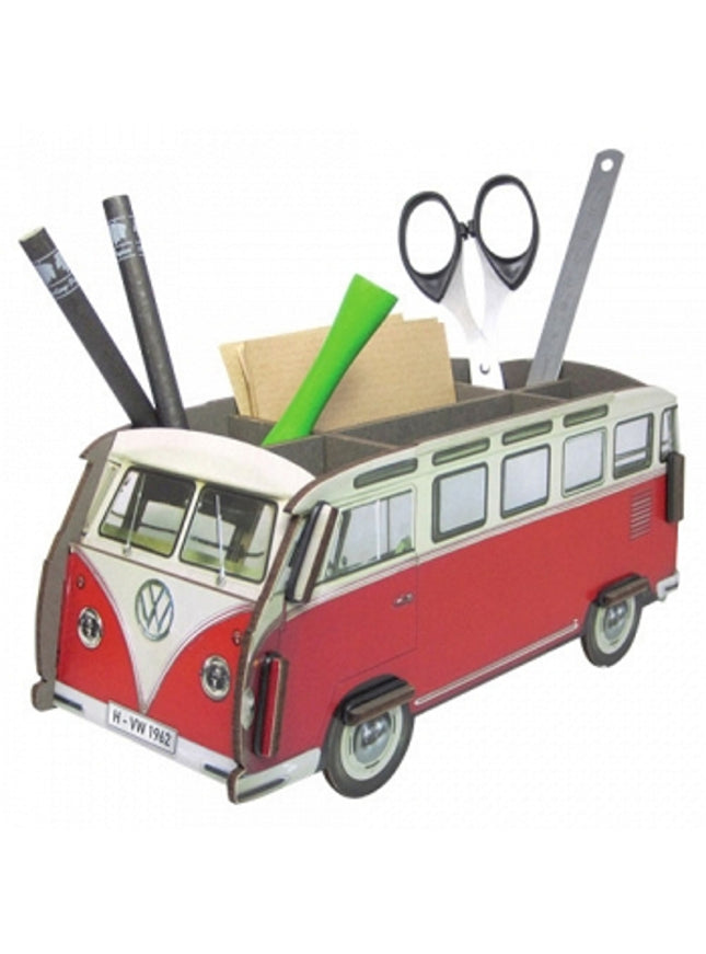 pennenhouder "VW busje" - rood