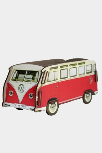 pennenhouder "VW busje" - rood