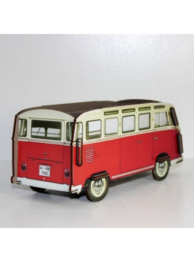 pennenhouder "VW busje" - rood