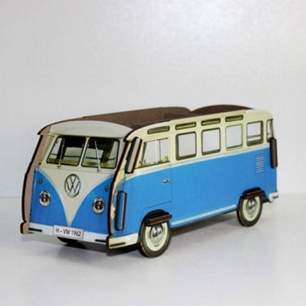pennenhouder "VW busje" - blauw