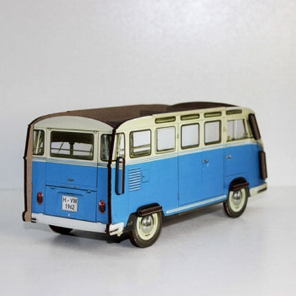 pennenhouder "VW busje" - blauw