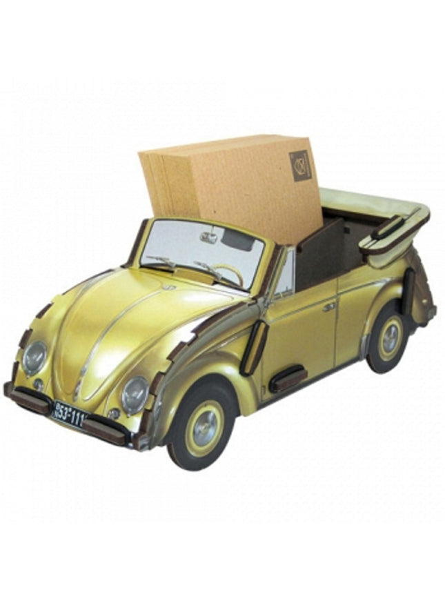 pennenhouder "VW kever cabriolet" - goud