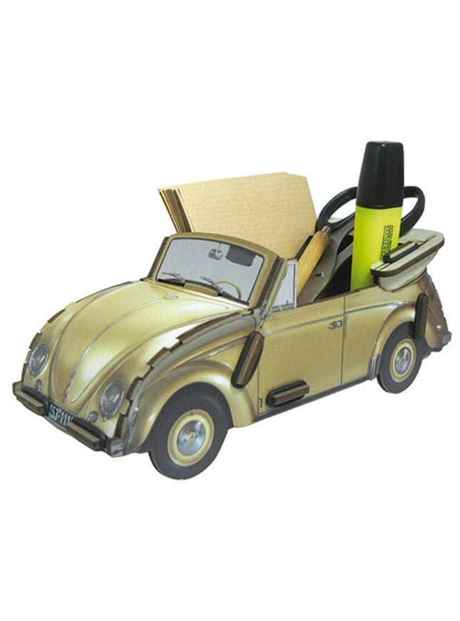 pennenhouder "VW kever cabriolet" - goud