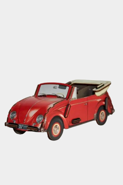 pennenhouder "VW kever cabriolet" - rood