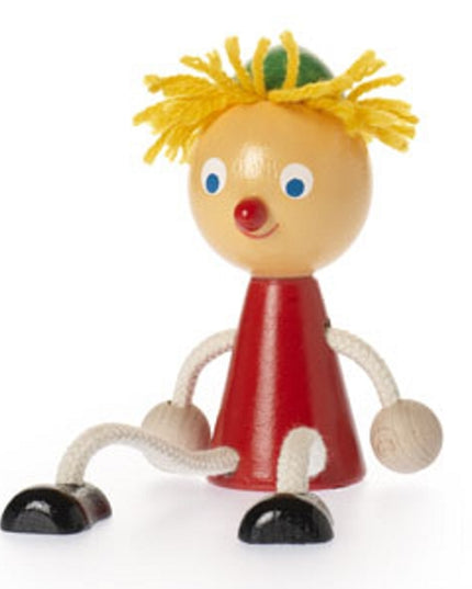 zitfiguur meisje, gekleurd