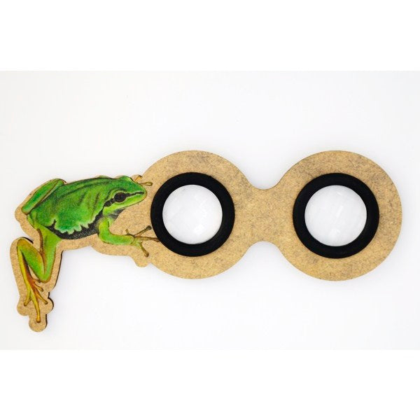 vliegenogen bril - kikker