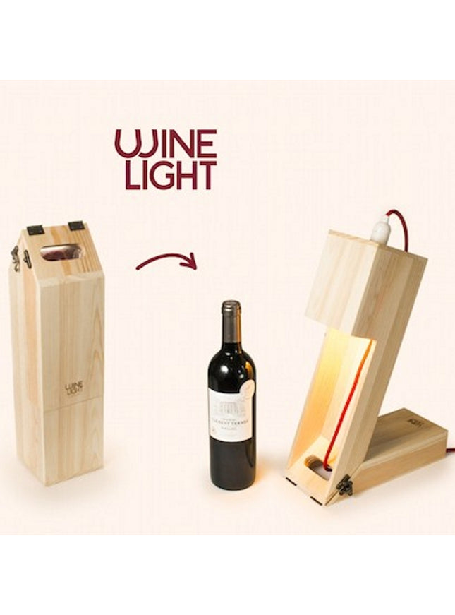 caisse de vin - "winelight" - FSC 100%