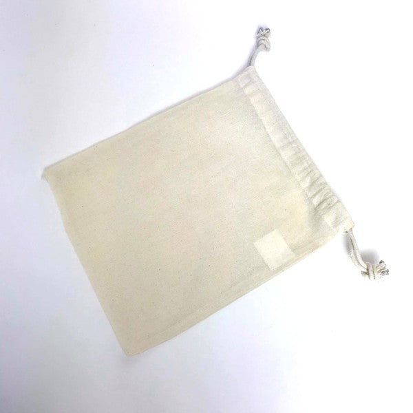 katoenen zak ca. 24x29 cm