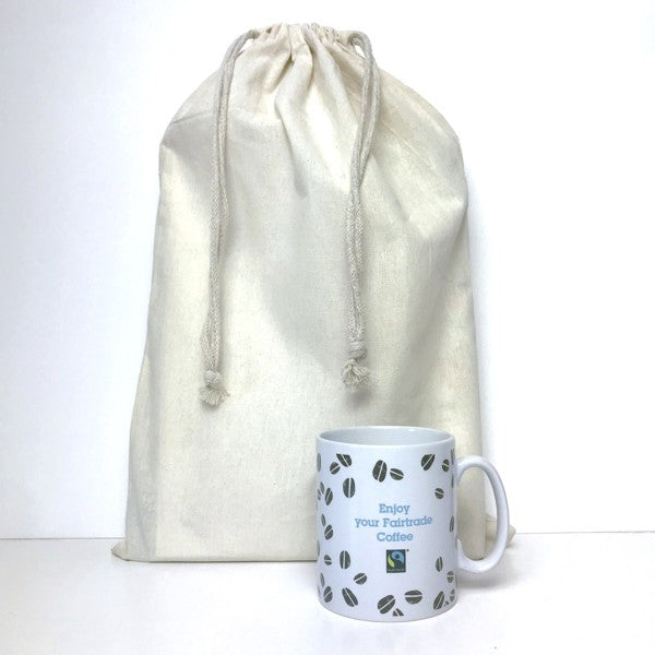 katoenen zak ca. 30x45 cm