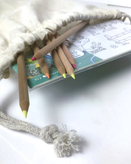 katoenen zak ca. 30x45 cm