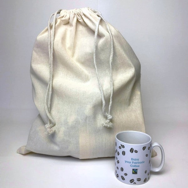 katoenen zak ca. 40x50 cm